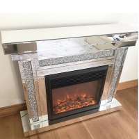 High Quality luxury  LED Electric Fireplace for wholesale